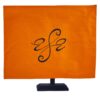 Seat Scarf with Just Logo - Persimmon / Orange