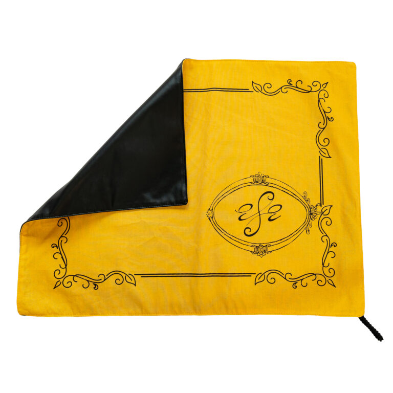 Seat Scarf Border with Side Logo – Ochre / Yellow